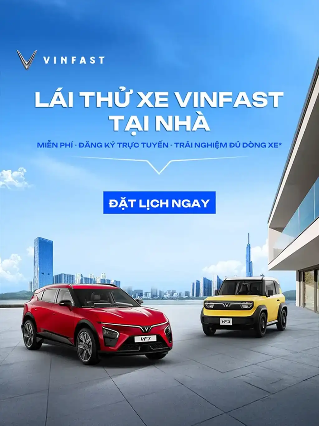 Đăng ký lái thử VinFast